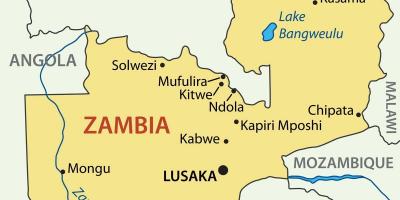 نقشه کیتو زامبیا